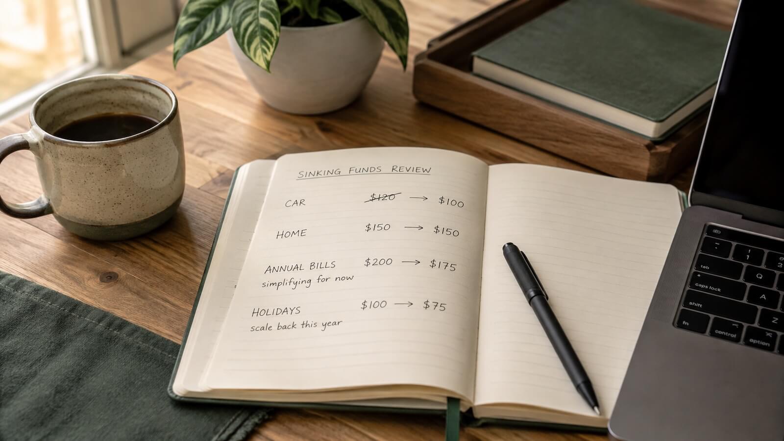 How to Keep Sinking Funds Simple as Life Changes